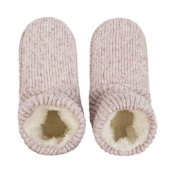 Lemon Turn Cuff Slipper Sock - Light Pink (Size S/M) - Picture 4 of 8